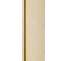 Sealskin Contour Walk-In ścianka prysznicowa 140 cm wolnostojąca złoty szczotkowany/szkło przezroczyste CDA31386495100