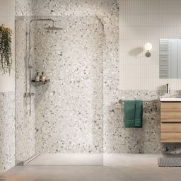 Sealskin Pure ścianka prysznicowa walk-in 120 cm chrom połysk/szkło przezroczyste PU011206265100