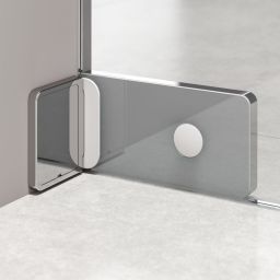 Sealskin Pure ścianka prysznicowa walk-in 120 cm chrom połysk/szkło przezroczyste PU011206265100