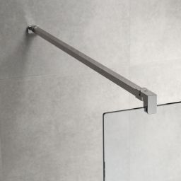 Sealskin Pure ścianka prysznicowa 120 cm chrom połysk/szkło przezroczyste PU231206265100