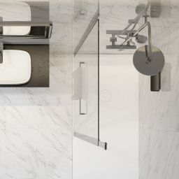 Sanplast Altus PI/ALTIIa Walk-In ścianka prysznicowa 80 cm chrom/szkło przezroczyste 600-121-2521-42-401