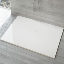 Sanplast Open Mineral brodzik 120x80 cm prostokątny biały 645-430-0350-01-000