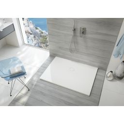 Sanplast Open Mineral brodzik 160x90 cm prostokątny biały 645-430-0590-01-000