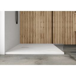 Sanplast Eco Mineral brodzik prostokątny 100x90 cm biały 645-580-0530-01-020