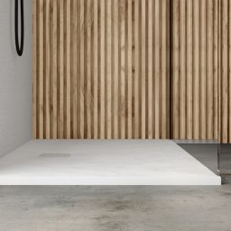 Sanplast Eco Mineral brodzik prostokątny 100x90 cm biały 645-580-0530-01-020