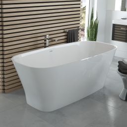 Sanplast Natur Mineral WOW-M/NATUR wanna wolnostojąca 160x70 cm owalna biała 642-420-1040-01-000
