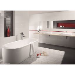 Sanplast Free Line wanna wolnostojąca 80x180 cm owalna typ WOW-kpl/FREE+STW biała 610-040-1180-01-000