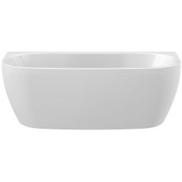 Sanplast Luxo wanna przyścienna 160x75 cm WSPse-kpl-mb/LUXO 75x160+STW biała 610-370-1080-01-000