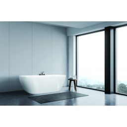 Sanplast Luxo wanna przyścienna 160x75 cm WSPse-kpl-mb/LUXO 75x160+STW biała 610-370-1080-01-000