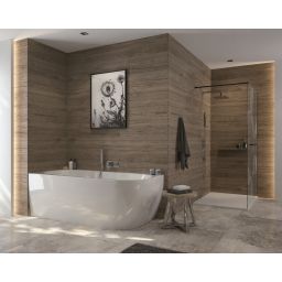 Sanplast Luxo wanna z obudową 170x75 cm lewa biała 610-370-1120-01-000