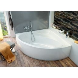 Sanplast Luxo wanna z obudową 145x145 cm lewa biała 610-370-1320-01-000