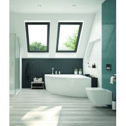 Sanplast Luxo wanna z obudową 145x145 cm lewa biała 610-370-1320-01-000