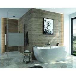 Sanplast Luxo wanna przyścienna 170x75 cm owalna biała 632-370-1180-01-010