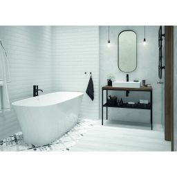 Sanplast Natur Mineral WOW-M/NATUR wanna wolnostojąca 180x80 cm owalna biała 642-420-1260-01-000