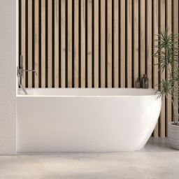 Sanplast Luxo wanna z obudową 170x75 cm lewa biała 632-370-1120-01-000