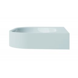 Sanplast Luxo Mineral umywalka 50x40 cm nablatowa biała 640-370-0100-01-000