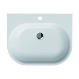 Sanplast Luxo Mineral umywalka 50x40 cm nablatowa biała 640-370-1100-01-000