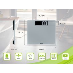 Soehnle Style Sense Comfort 600 waga łazienkowa srebrna 63864