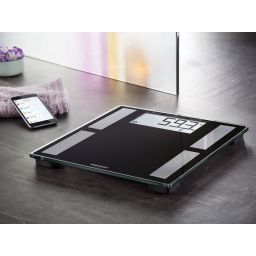Soehnle Shape Sense Connect 50 waga łazienkowa analityczna czarna/srebrna 63879