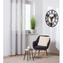 Splendid Delion zegar ścienny czarny AZ-DELION