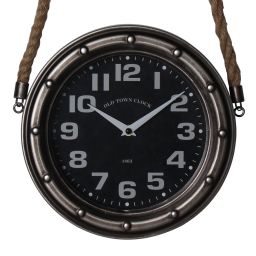 Splendid Dorm zegar ścienny czarny AZ-DORM