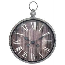 Splendid Olsen zegar ścienny szary-postarzany AZ-OLSEN