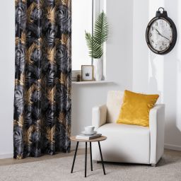 Splendid Vasco zegar ścienny czarny AZ-VASCO