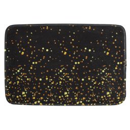 Splendid Teer dywanik łazienkowy 60x40 cm prostokątny czarny-złoty LA-TEER-MATA-CZA