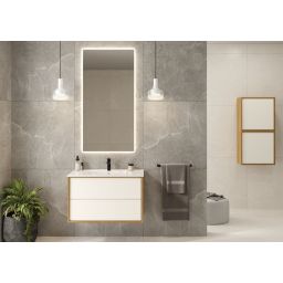 Strama Erin szafka 50 cm boczna wisząca biały/dąb marengo 26.200.77