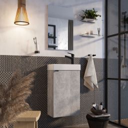 Strama Gizo umywalka 40x22 cm prostokątna meblowa-nablatowa biała 99.03.040