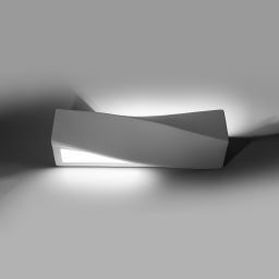 Sollux Lighting Sigma kinkiet 1x60W biały SL.0003