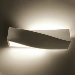 Sollux Lighting Sigma kinkiet 1x60W biały SL.0003