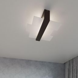 Sollux Lighting Feniks lampa podsufitowa 2x60W wenge SL.0074