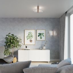 Sollux Lighting Feniks kinkiet 1x60W naturalne drewno SL.0077