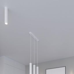 Sollux Lighting Lagos lampa wisząca 1x40W biała SL.0323