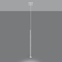 Sollux Lighting Pastelo lampa wisząca 1x40W biała SL.0465