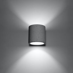 Sollux Lighting Orbis kinkiet 1x4.5W szary SL.0486