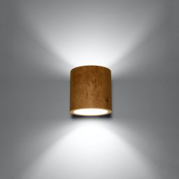 Sollux Lighting Orbis kinkiet 1x4.5W drewno SL.0490