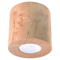 Sollux Lighting Orbis lampa podsufitowa1x6W drewno SL.0492