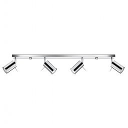 Sollux Lighting Ring lampa podsufitowa 4x6W chrom SL.0731