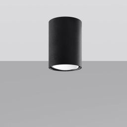Sollux Lighting Lagos 10 lampa podsufitowa 1x40W czarna SL.1000