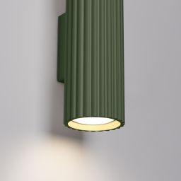 Sollux Lighting Karbon kinkiet 2x10 W zielony SL.1657