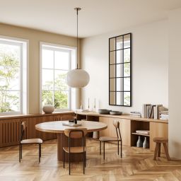 Styler Loft lustro 60x150 cm prostokątne czarny LU-12370