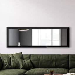 Styler Lahti lustro prostokątne 127x47 cm rama czarny mat LU-12277