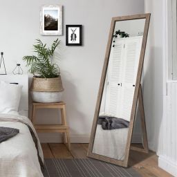 Styler Sicilia lustro 46x146 cm prostokątne drewno LU-12261