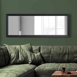 Styler Paris lustro 47x147 cm prostokątne czarny LU-12298