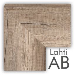 Styler Lahti lustro prostokątne 127x47 cm rama chłodny dąb mat LU-01177