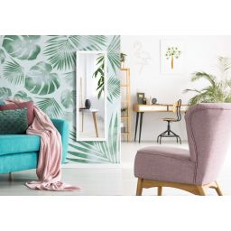 Styler Lahti lustro 47x127 cm prostokątne biały LU-12276