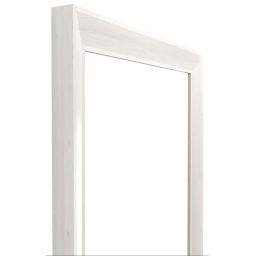 Styler Paris lustro prostokątne 42x137 cm rama bielone drewno mat LU-12292