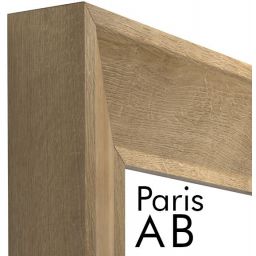 Styler Paris lustro prostokątne 47x147 cm rama dąb mat LU-12295